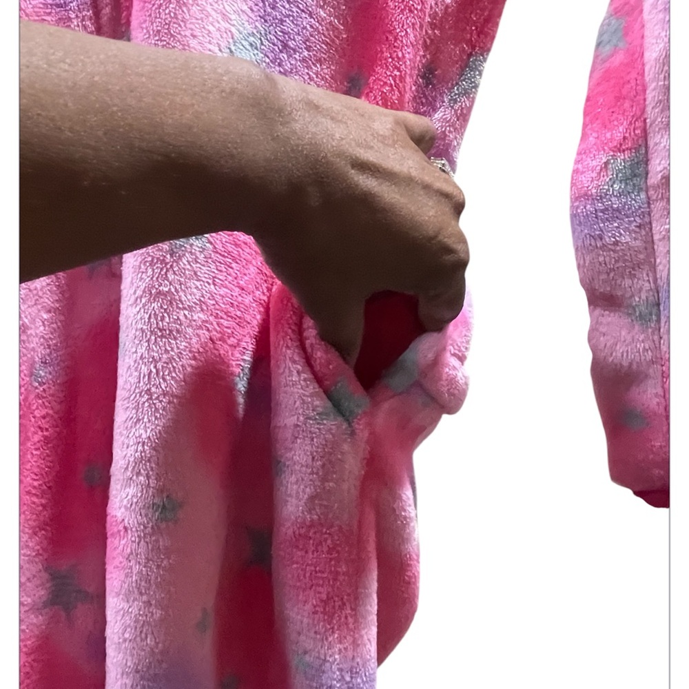 Girls Fleece Onesie Unicorn Pajama-Preowned Size Medium - Picture 6 of 6
